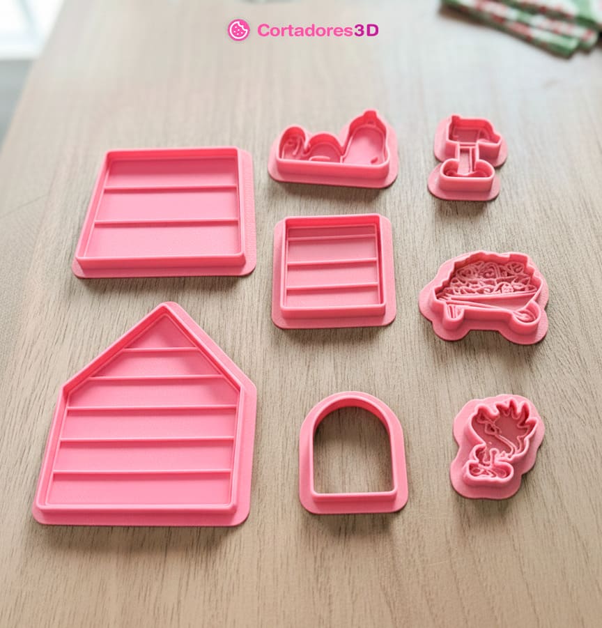 Cortadores de galleta casita snoopy charlie brown