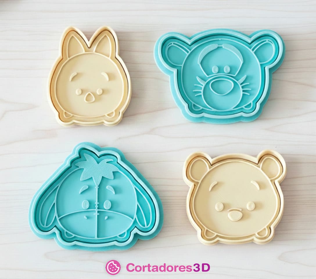 Cortadores galelta winni pooh