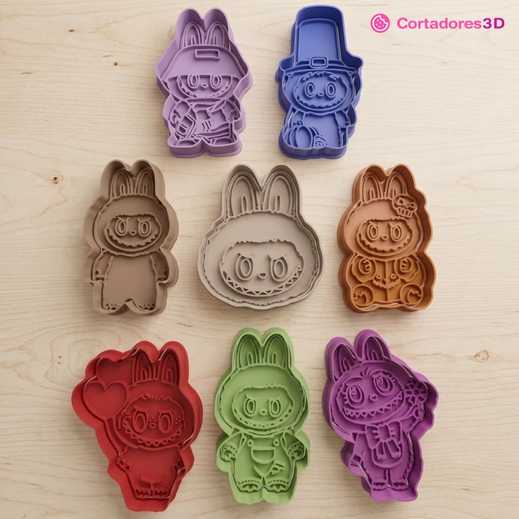 labubus cortadores de galleta modelos mexico