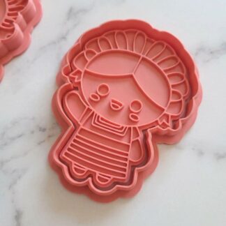 Muñeca lele cortador de galletas molde slp gdl cdmx mty